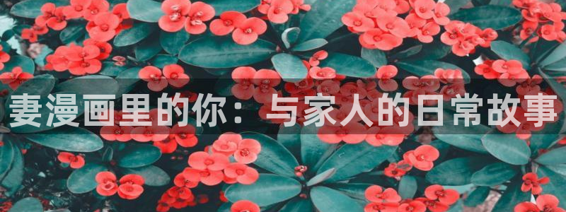 羞羞漫画大全免费：妻漫画里的你：与家人的日常故事